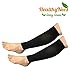 HealthyNees Shin Calf Sleeve 20-30 mmHg Medical Compression Circulation Extra Wide Plus Size Big Tall Leg Thick Calves Firm Support (Black, Big Calf 3XL)