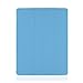 KHOMO - iPad 2 3 and 4 Generation Case - DUAL Series - Super Slim Blue Cover with Rubberized back and Smart Auto Wake Sleep Feature for Apple iPad 2, 3rd and 4th
