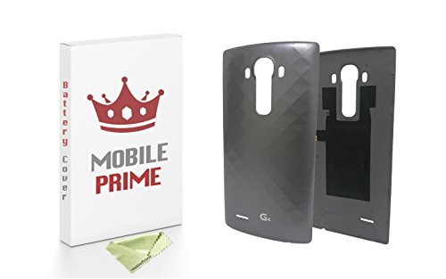 LG G4 Replacement Rear Back Cover - MOBILEPRIME (Metallic Gray)