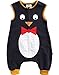 VAENAIT BABY Kids Boys Fleece Wearable Blanket Sleeper Tie Penguin M