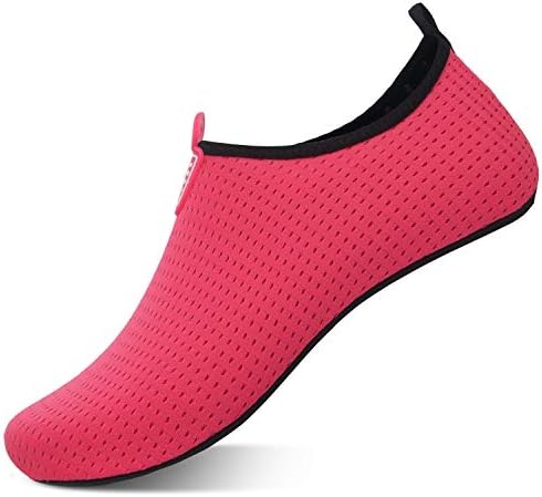 QACOHU Womens Mens Water Shoes Barefoot Skin Shoes Quick-Dry Water Shoes for Dive Surf Swim Beach Yoga