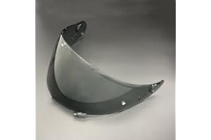 MOONTOGO Helmet Shields for SHOEI GT Air,Neotec,CNS-1,TC-5,TC-9,GT Air 2 Helmet Faceshield Visor Lens (Black)