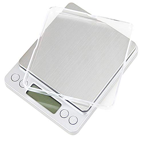 Businda Weight Gram Scale Digital Pocket Scale, Digital Weight Grams Scale, Food Scale, Jewelry Scale Black, Kitchen Scale (3kg/0.1g)