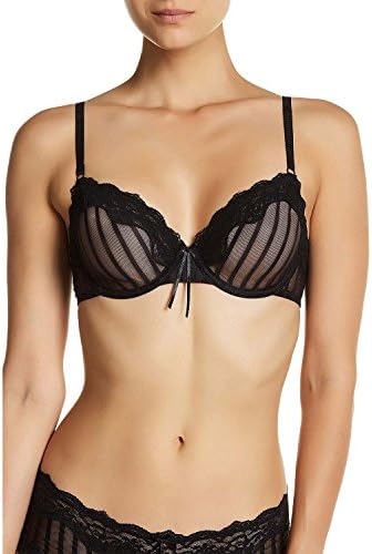 Heidi Klum Heidi by Women's Natural Lace and Mesh Bra