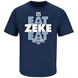 Dallas Cowboys Fans. Eat Zeke Eat Navy T-Shirt (Sm-5X)