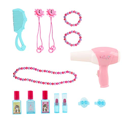 Vanity Set Girls Toy Makeup Accessories Play Set Beauty Salon Vanity Pretend Play Kids Vanity Table with Induction Function & Makeup Accessories - Thumbnail 2