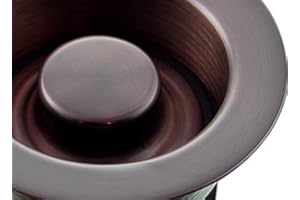 Mr. Scrappy CSFS-ORB-93 Custom Color Sink Flange and Stopper Set, Oil Rubbed Bronze
