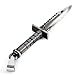 INBLUE Men's Alloy Pendant Necklace Grey Dagger Knife Tribal -With 23 Inch Chain