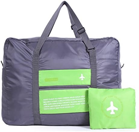 WITERY Waterproof Lightweight Multifunction Folding Luggage Bag / Sports Duffel Bags / Packing Organizer / Travel Storage Bag Green
