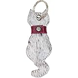 Hide & Drink, Hair-On-Hide Leather Cat Keychain