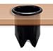Salon Appliance Holder Insert Blow Dryer Part Curling Tool Metal Black Flat Iron
