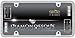 Cruiser Accessories 18130 Diamondesque License Plate Frame, Chrome/Clear