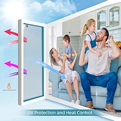 Sun Blocking Privacy Window Film: One Way Window