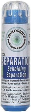 Komeo B Bach Flower Complex Separation, Alcohol-Free Granules Reinforced with Chromotherapy