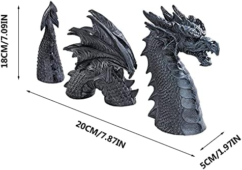 Gothic dragon statue for backyard decor, priced at $20.99.