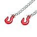 Jili Online RC Climbing Truck 1/10 Scale Accessories Tow Hooks Trailer Chain for RC Axial SCX10 RC4wd D90