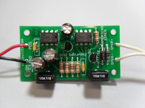 Electronic Kits for Clubs - American Police Siren Kits - 10 sets