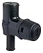 Attwood 66419-3 Composite 90 Degree P-Trap Fuel Tank Vent, Black