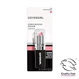 CoverGirl Continuous Color Lipstick, Rose Quartz 415, 0.13 Ounce Bottle