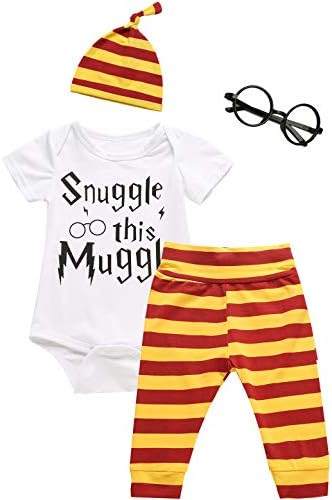 Crazybee 3Pcs/Set Baby Boy Girl Infant Snuggle This Rompers