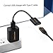 CableCreation 3-Pack USB-C Female to USB-A Adapter, Compatible for Oculus Quest Link, Logitech StreamCam