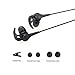 Earphones, BYZ Wired Earbuds with Mic Volume Control,Sweatproof Stereo Bass Noise Cancelling Headphones for Running (Black 2)thumb 1