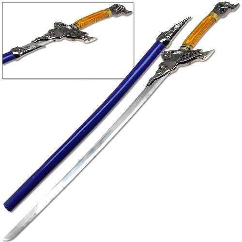 Fantasy Sword the Unforgiven Steel Replica Katana Gaming Cosplay Full Tang - Image 2