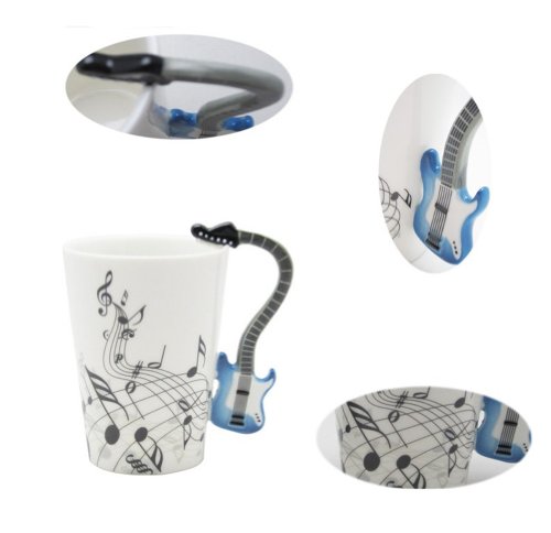 Moyishi-Blue-Electric-Guitar-Music-Notes-Holds-Tea-Coffee-Milk-Ceramic-Mug-1058oz-In-Gift-Box-Best-Gift
