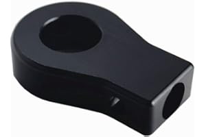 DEWHEL Billet Aluminum Clutch Master Cylinder Rod Repair Mod Fix For 2005-2010 Mustang Black