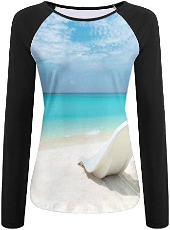 Young Girls Maldivian Beach Sun Bed At The Seashore Sunny Day Travel Lovely Cool Movement Adventure Challenge Musician Rock Climbing Women's Casual Slim Fit Long Sleeve T-Shirts White