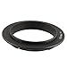 49mm Reverse Macro Lens Black Adapter Ring for Digital Camera