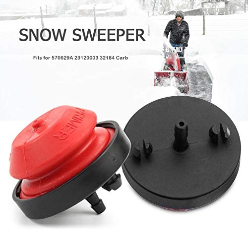 Lawn Mower - Snow Sweeper Blower Primer Bulb Fits 32184 Carb - Grease Zone Locking Accessories Ball Under Turn Pickup Built 15x6 Self Aerator Manual Kids Hour Shaft Vehicle Sharpener Spray Stem