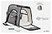 SLEEKO Pet Carrier Airline Approved for Cats and Dogs (Small) Under Seat Tote Bag w/Sling Shoulder Carry Strap | Padded Fleece Sleep Pads, Soft Side Mesh Breathability | Incl. Storage Case