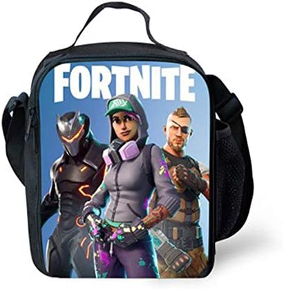 debieborahtoys Children Lunch Bag Famous Game Fortnite Printing Portable Picnic Bag Shoulder Bag