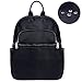 UTO 13.3 Inch Laptop Backpack Oxford Waterproof Cloth Nylon Unisex Rucksack with Real Leather Handle Straps School College Bookbag Shoulder Purse 1