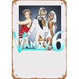 Metal sign - Vanity 6 Denise Matthews Vanity 80s Pop Retro Fan v2 Poster Bar Wall Decor 8 X 12 Inch