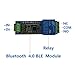 DSD TECH 12V Bluetooth Relay Module for Remote Control Switch Compatible with iPhone and Android 4.3