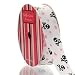 7/8" Black/Pink Skull Grosgrain Ribbon 10 Yard