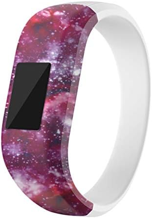 Garmin Vivofit3 Band Reakle Silicone Smart Watch Replacement Strap for Garmin Vivofit 3 / Garmin Vivofit JR/JR2 Smart Watch (E, L)
