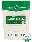 Nature Restore Organic Garcinia Cambogia Extract Powder, 60% HCA (226 grams)