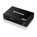Transcend USB 3.0 Super Speed Multi-Card Reader for SD/SDHC/SDXC/MS/CF Cards (TS-RDF8K)