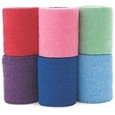 Co-flex Elastic Bandage 2" Assorted Colors - 6 Per Bag By Andover Coated Products