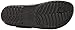 crocs Women's Sloane Embellished Flip Flop, Black/Black, 8 M US