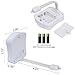 Best Toilet Light Motion, 2 Modes and 8 Color Changing, Smart Sensor LED Washroom Easy To Adjusted Fits Any Bowl, Energy Efficient with 3pcs Batteries, Aura RGB Bulb Lighting Only Actives In Darkness