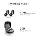 ALWUP Wireless Earbuds, Bluetooth Headphones True Wireless Earphones with Microphone in Ear Sports Mini Ear Buds HiFi Stereo Sound with Portable Charing Case for Running Gym Fitness Driving