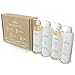 Puracy Organic Haircare and Skin Care Set, Natural Shower Gel, Shampoo, Conditioner, Moisturizer, 60 Ounce (4-Pack)