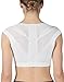 IntelliSkin Womens Essential Bra - Posture Correcting Sports Bra + UV 50 Protection + Ergonomic seams + CoolCue Fabric,White,X-Small