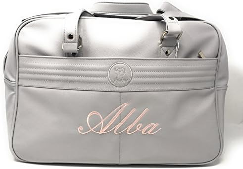 Bag Maternal Leatherette trolley Bebe Custom danielstore (Name Alba)