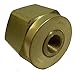 Fittings 320 CGA Female to 1-8 NPT Female Adapter Regulator Inlet Nipple - Air