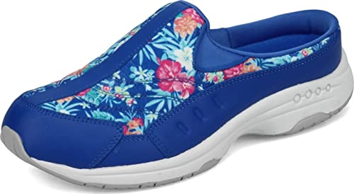 Easy Spirit Travel Time Women's Slip On 11 2A(N) US Nautical-Blue-Floral